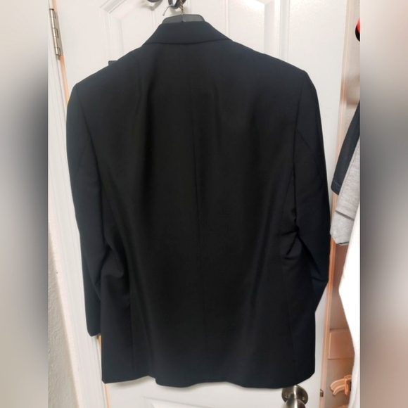 Black Tuxedo Top / Blazer Jacket - Picture 2 of 6